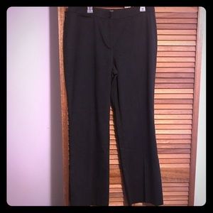Pinstripe Charcoal Slacks
